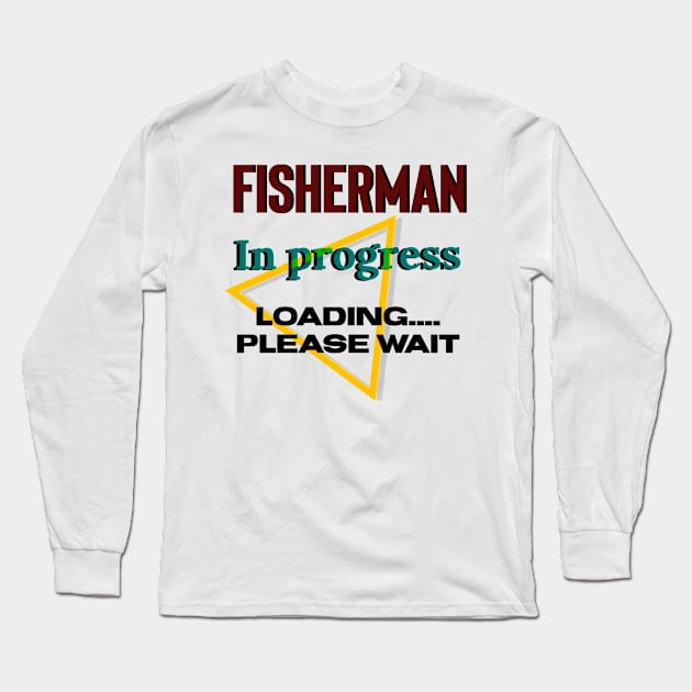 fisherman Long Sleeve T-Shirt by Design stars 5